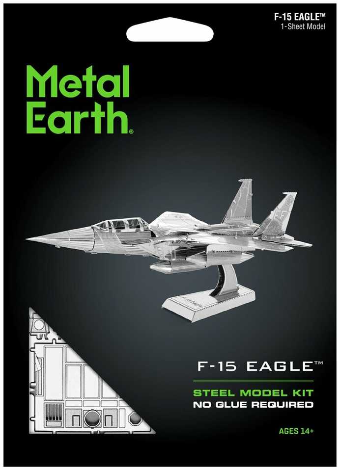 Metal Earth Metalinis 3D konstruktorius "F-15 Eagle"