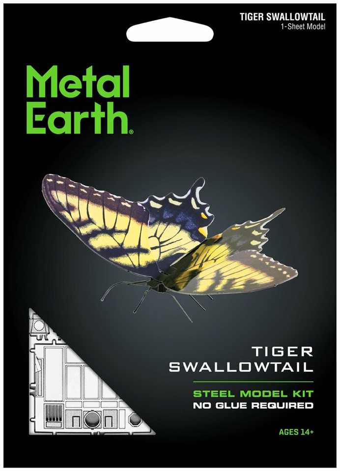 Metal Earth Metalinis 3D konstruktorius "Tiger Swallowtail"