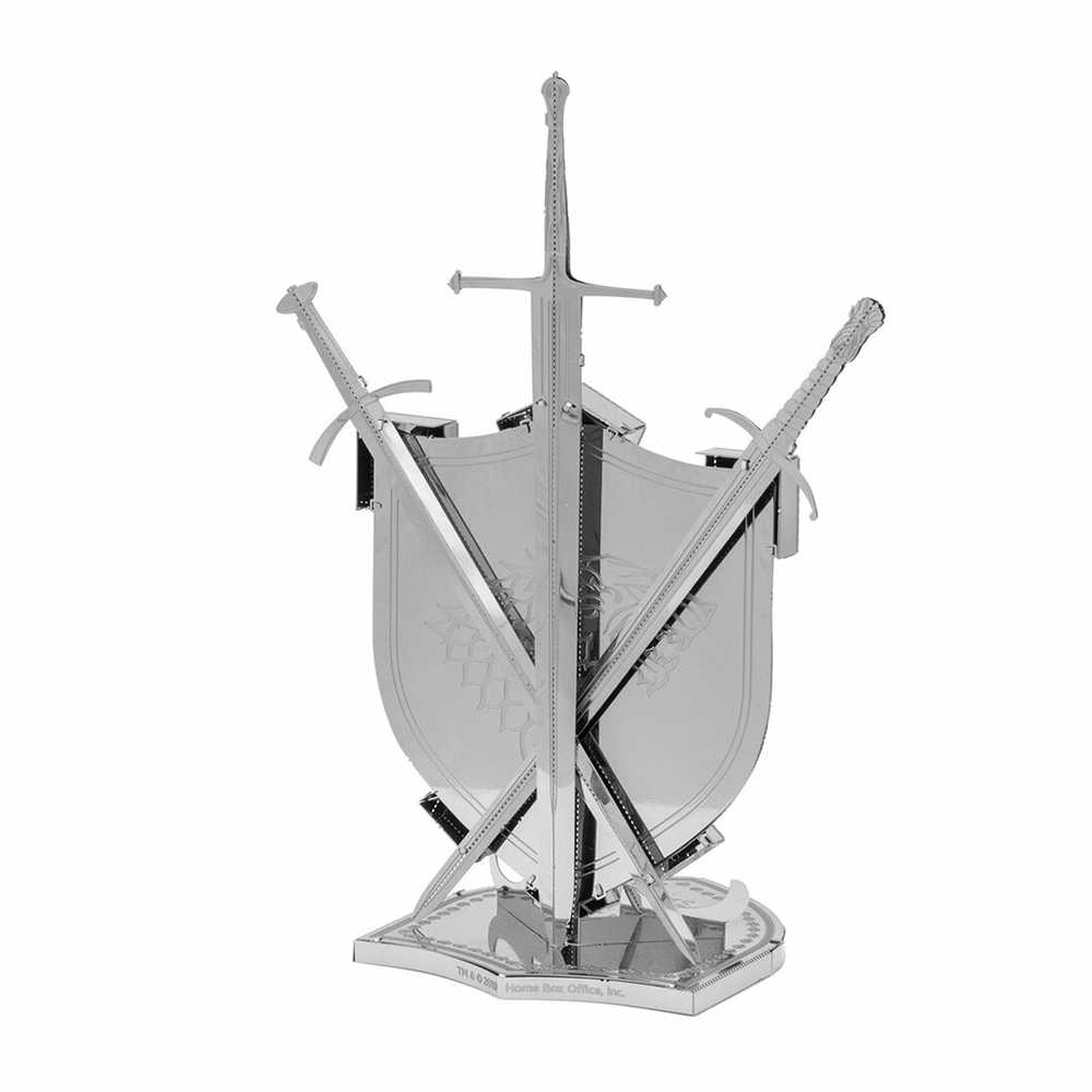 Metal Earth Metalinis 3D konstruktorius Sostų karai Starkų herbas