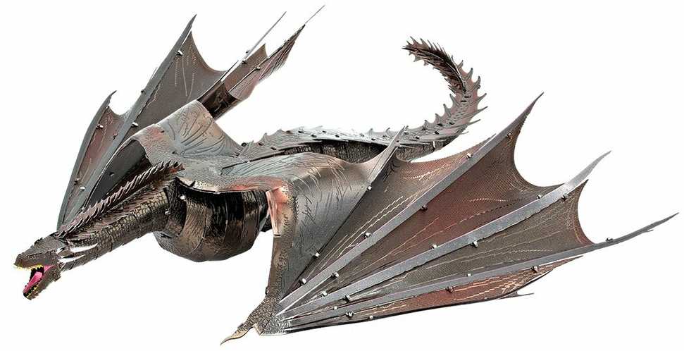 Metal Earth Metalinis 3D konstruktorius Sostų karai Drakonas