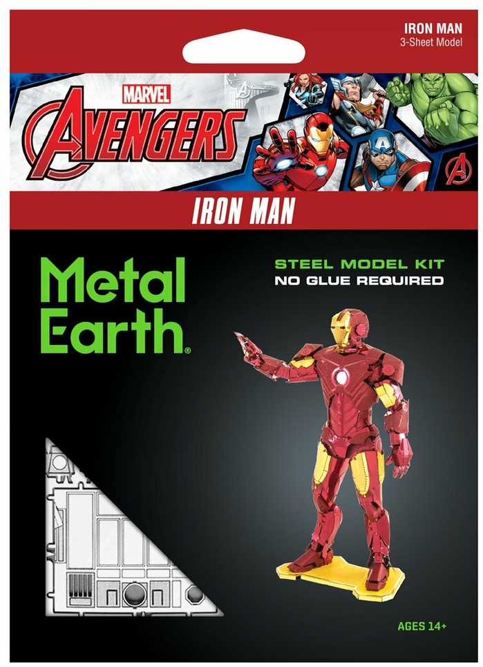 Metal Earth Metalinis 3D konstruktorius "Marvel Avenger Iron Man"