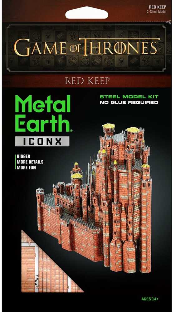 Metal Earth Metalinis 3D konstruktorius Sostų karai Raudonoji pilis