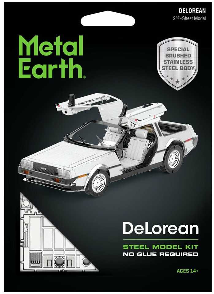 Metal Earth Metalinis 3D konstruktorius "Delorean"