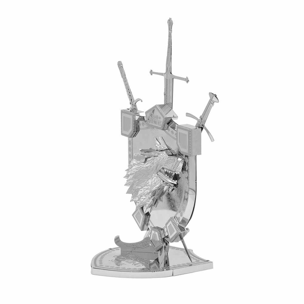 Metal Earth Metalinis 3D konstruktorius Sostų karai Starkų herbas