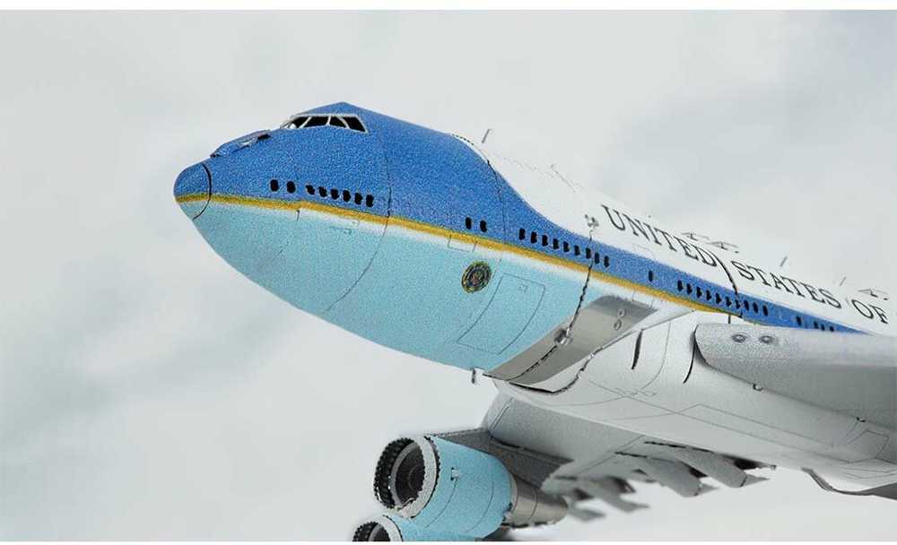 Metal Earth Metalinis 3D konstruktorius lėktuvas Air Force One