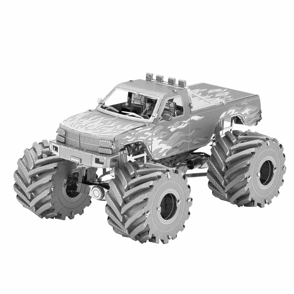 Metalinis 3D konstruktorius Metal Earth Sunkvežimis Monstras