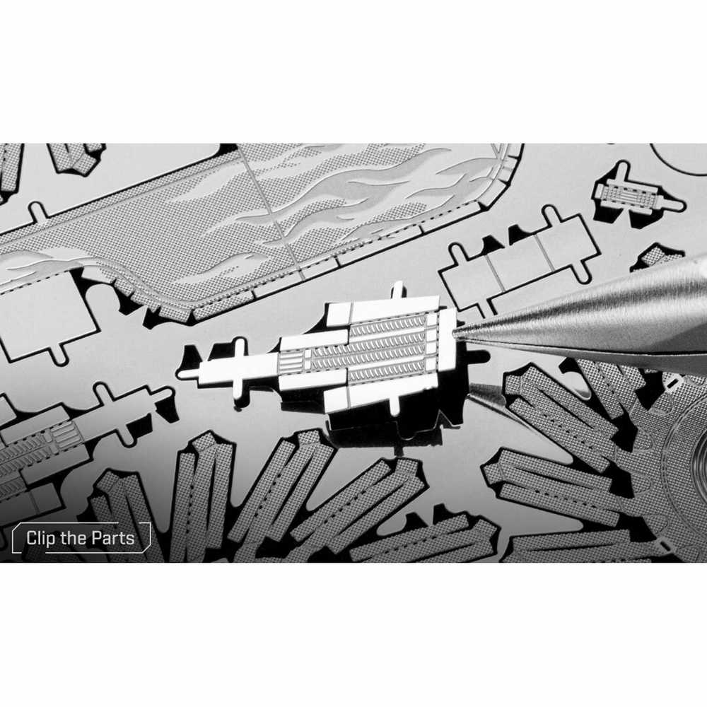 Metalinis 3D konstruktorius Metal Earth Sunkvežimis Monstras