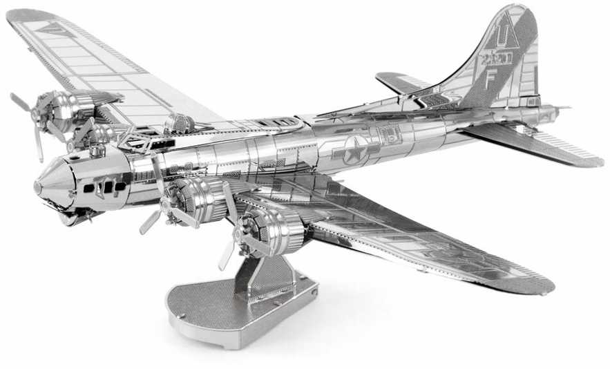 Metalinis 3D konstruktorius Metal Earth B-17 Flying Fortress