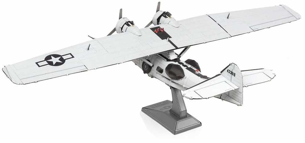 Metalinis 3D konstruktorius Metal Earth Consolidated PBY Catalina