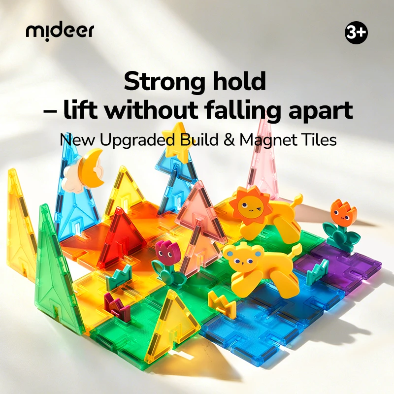Mideer 2in1 magnetinis konstruktorius – 48 dalys