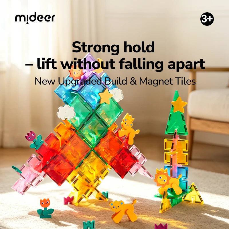 Mideer 2in1 magnetinis konstruktorius – 48 dalys