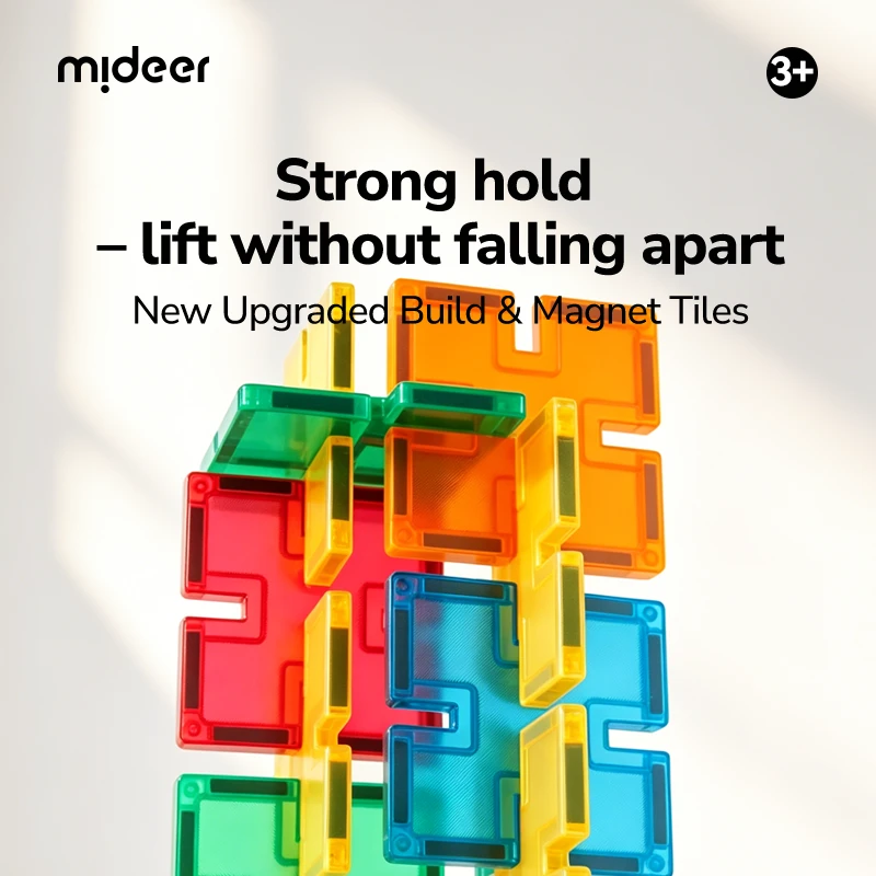 Mideer 2in1 magnetinis konstruktorius – 48 dalys