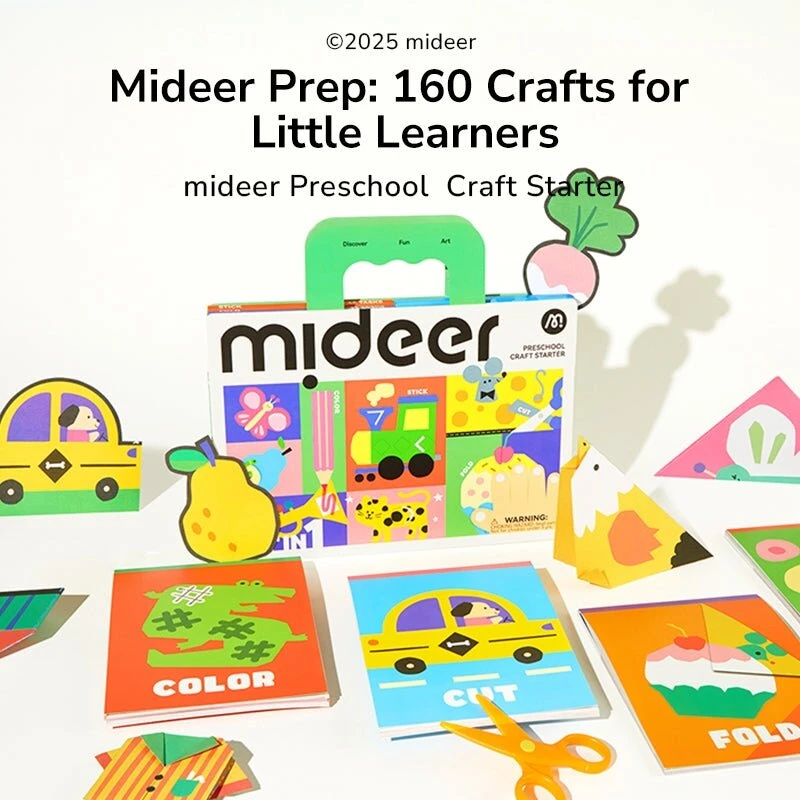 Mideer 4in1 Įgūdžių lavinimo rinkinys priešmokyklinukui