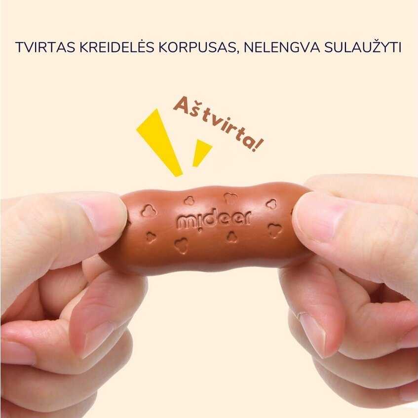 Mideer Bičių vaško kreidelės pupelės 12vnt