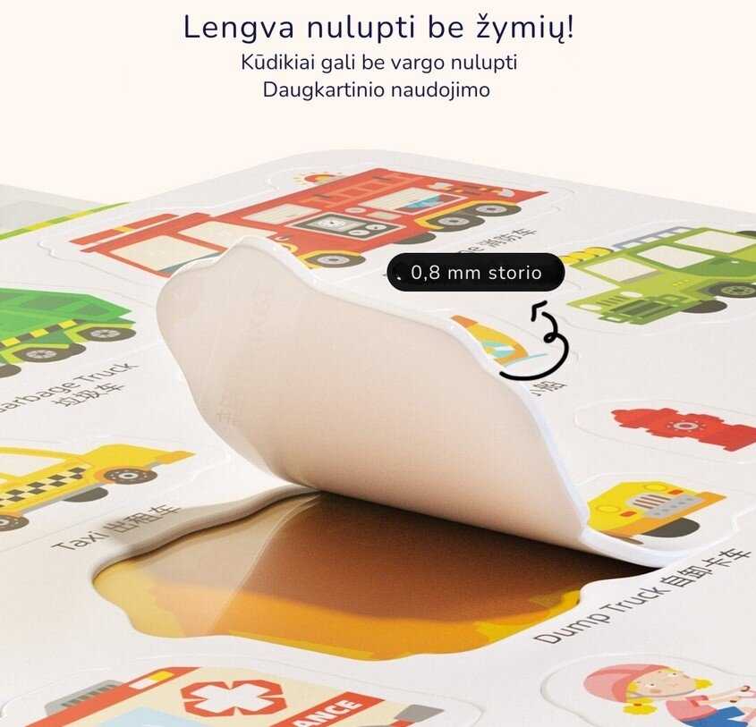 Mideer Daugkartiniai lipdukai Nostabus akvariumas
