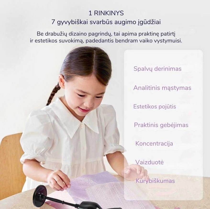 Mideer Drabužių dizaino kūrybinės dirbtuvės Princesės spinta