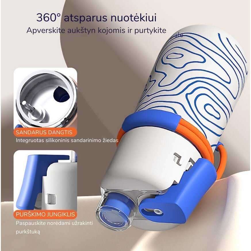 Mideer Gertuvė su purškikliu, 500ml žalia