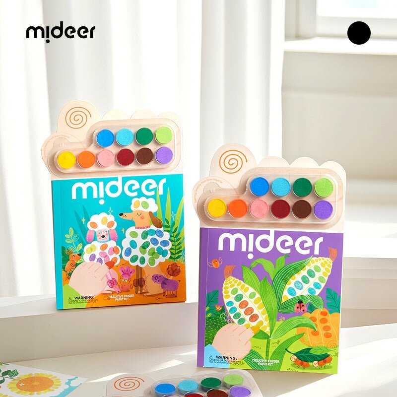 Mideer Piešimo pirštais rinkinys Sodas