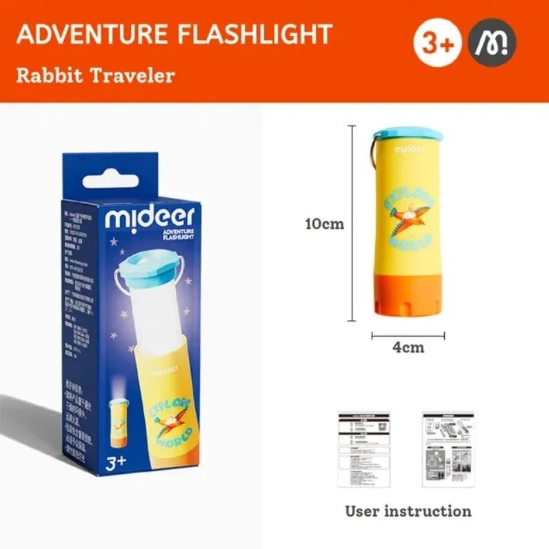 Mideer vaikiškas žibintuvėlis „Adventure Flashlight“