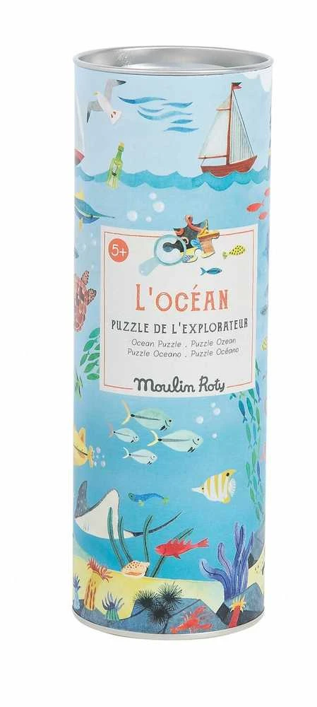 Moulin Roty Dėlionė tikriems tyrinėtojams "Vandenynas", 96 detalių