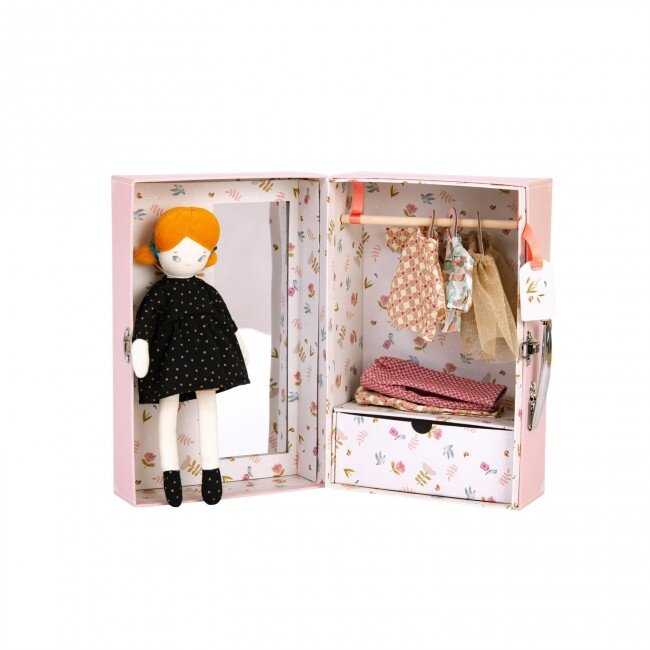 Moulin Roty Lagaminėlis "Blančos drabužių spinta"