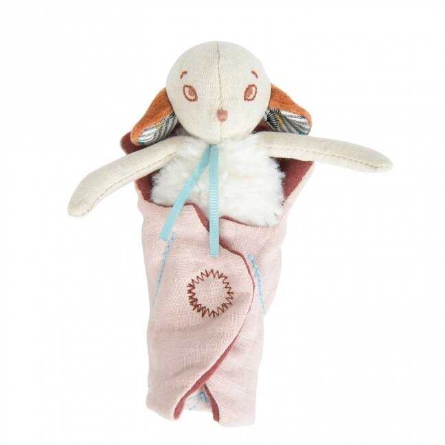Moulin Roty Lėlytė Avytė su lapeliu