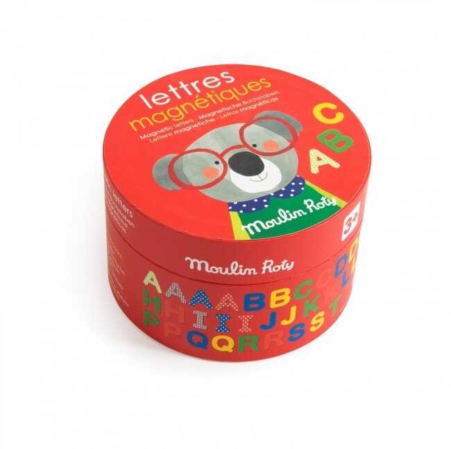 Moulin Roty Magnetinės raidės, 54 vnt