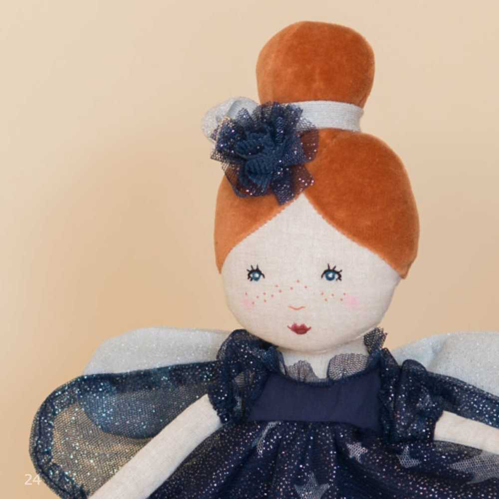 Moulin Roty Minkšta lėlė "Stebuklingoji fėja - šokėja" mėlyna