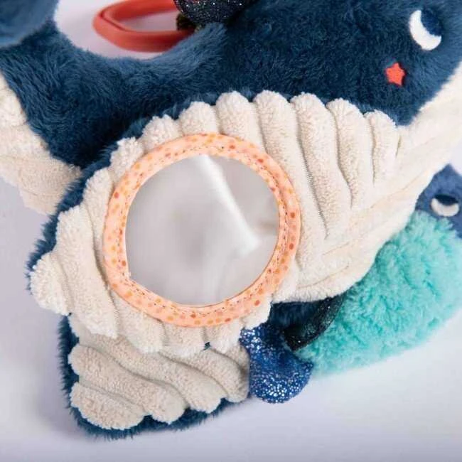 Moulin Roty Minkštas muzikinis žaislas Banginis