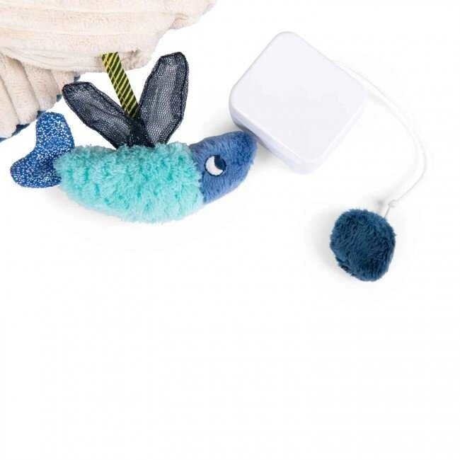 Moulin Roty Minkštas muzikinis žaislas Banginis