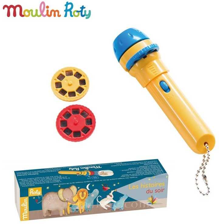 KNYGA Moulin Roty Pasakų žibintuvėlis "Gyvūnai"