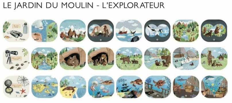 KNYGA Moulin Roty Pasakų žibintuvėlis "Kelionės"