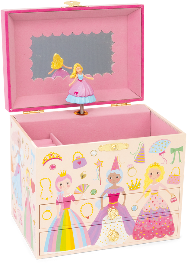 Muzikinė papuošalų dėžutė, Princesė