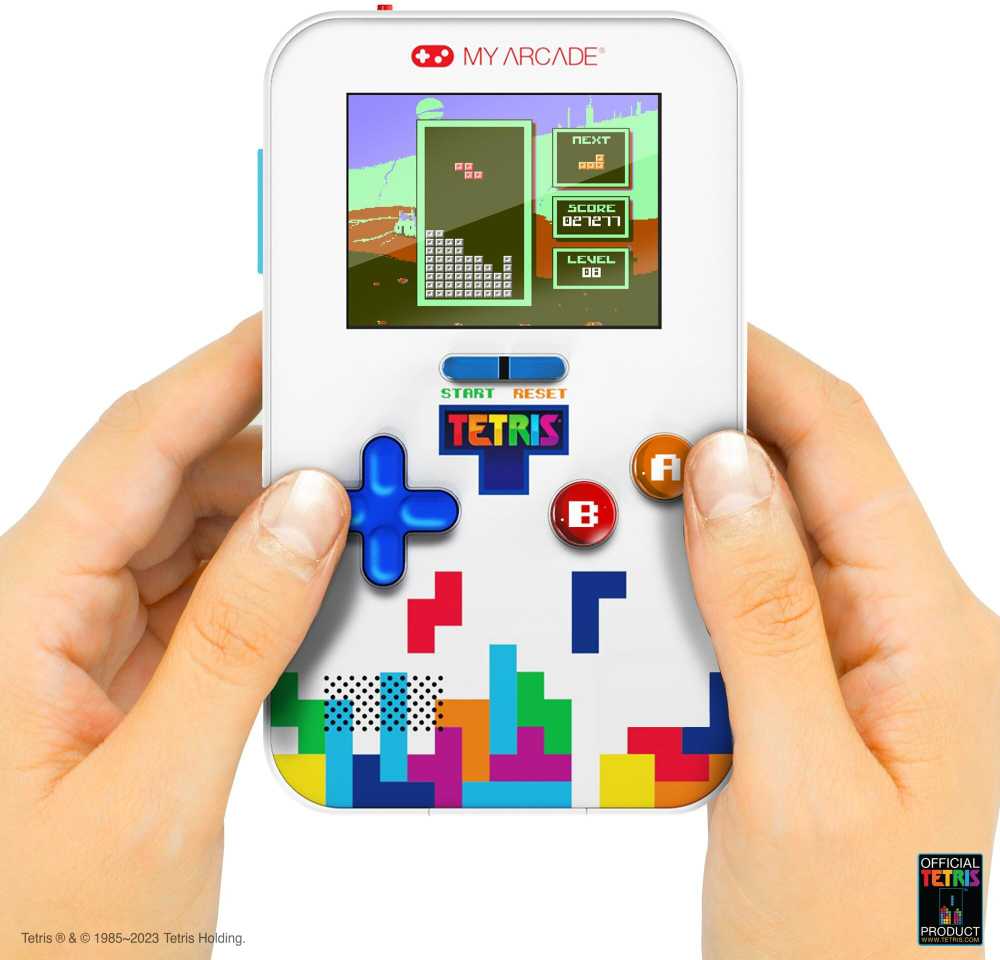 MY ARCADE Go gamer ,,Tetris" nešiojama žaidimų konsolė, 301 žaidimas viename
