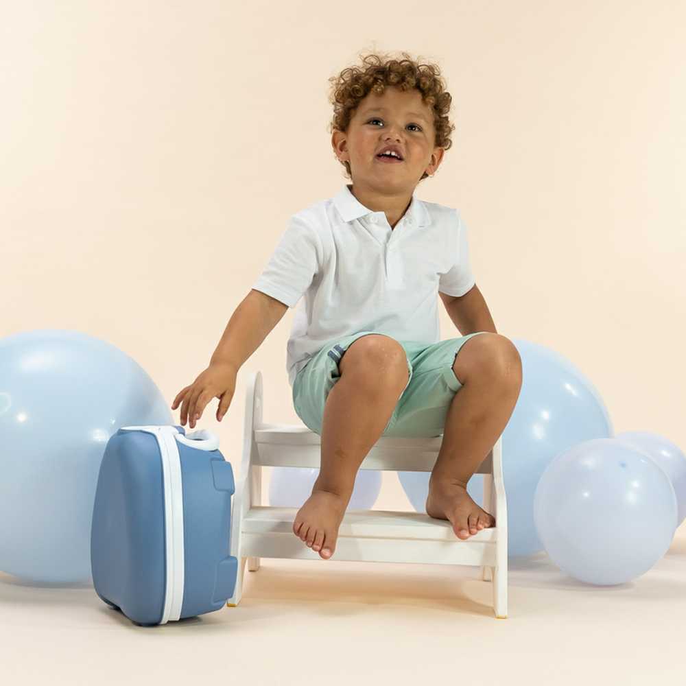 Mokomasis nešiojamas naktipuodis My Carry Potty, mėlyna pastelė