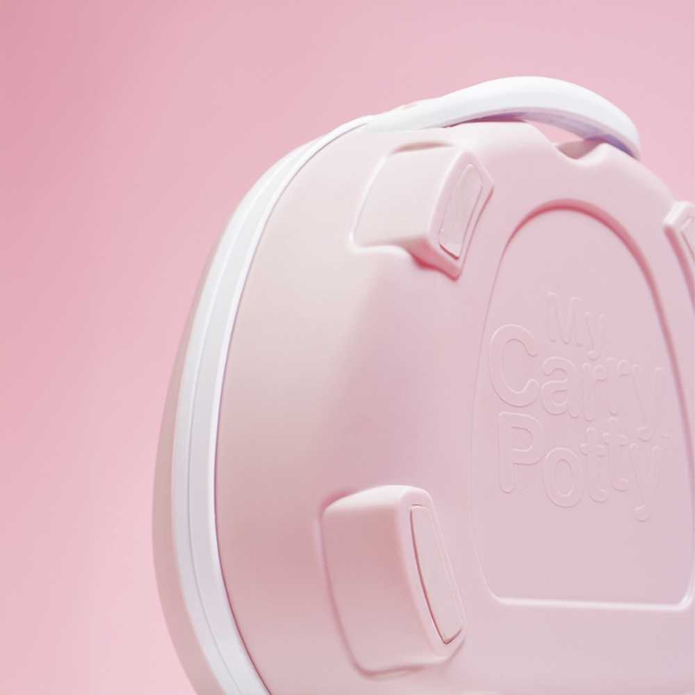 My Carry Potty Mokomasis nešiojamas naktipuodis, Švelniai rausvas