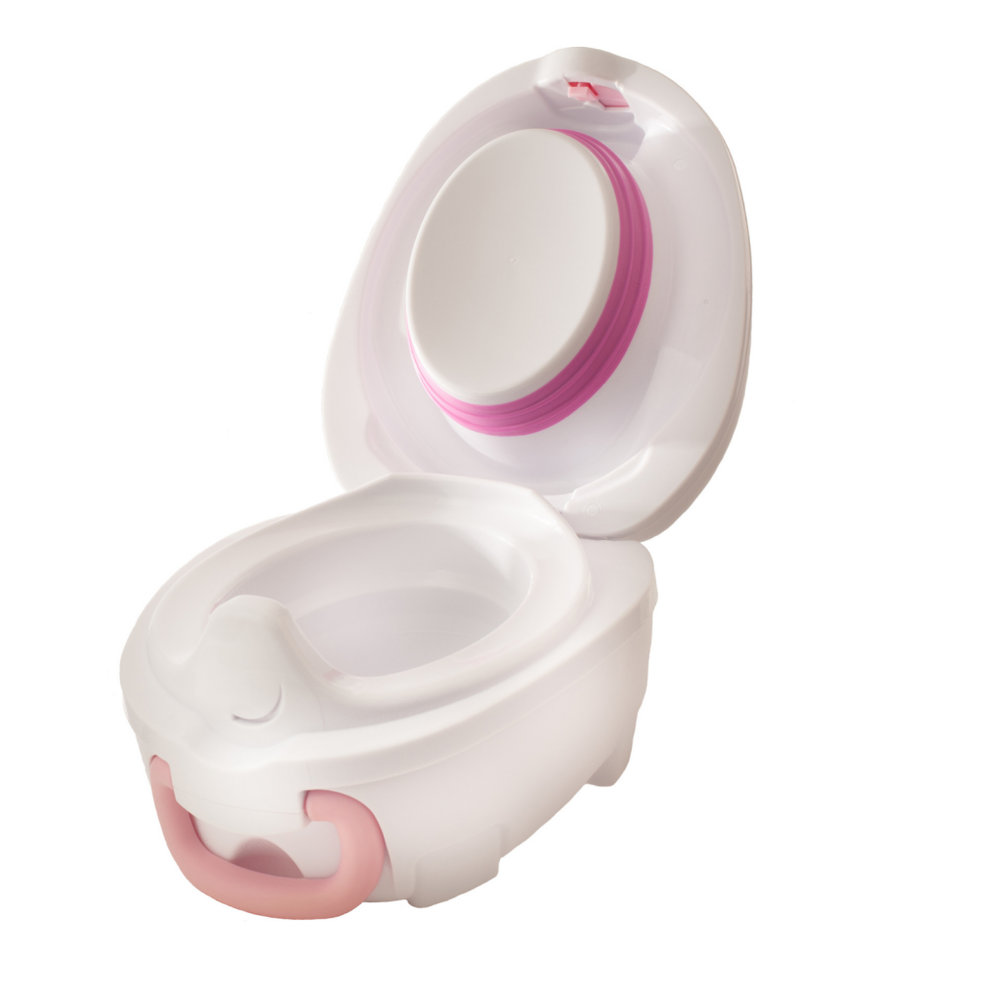 Mokomasis nešiojamas naktipuodis My Carry Potty, katytė, rožinės spalvos