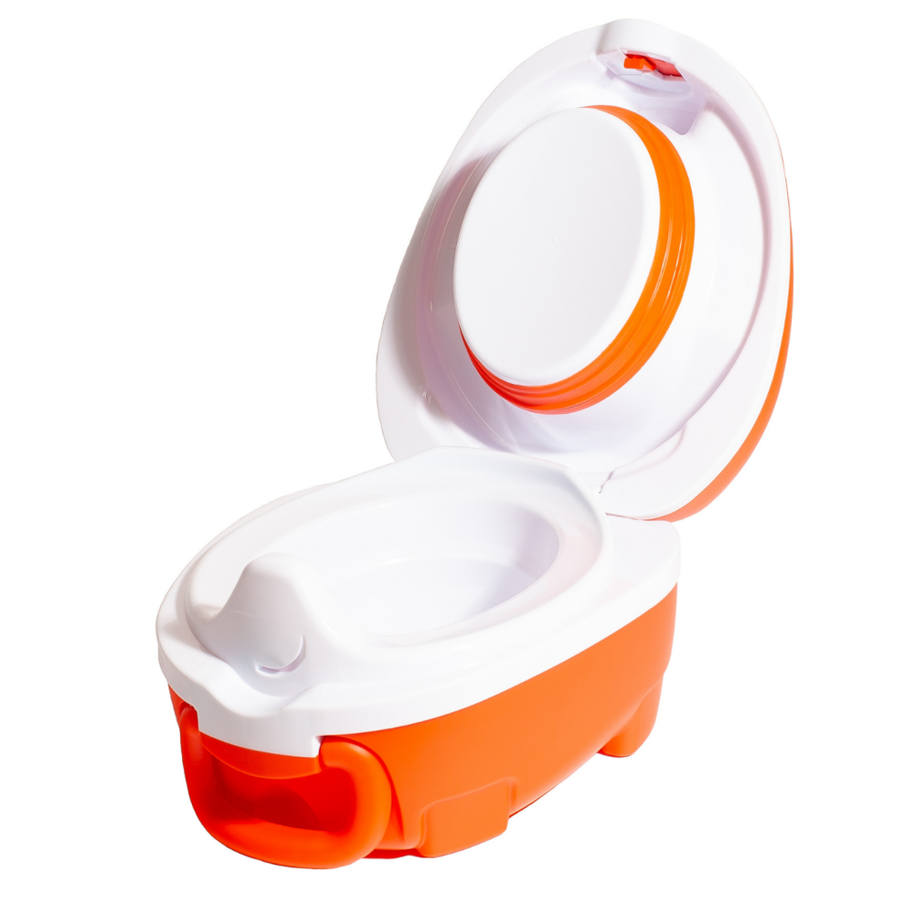 Mokomasis nešiojamas naktipuodis My Carry Potty, lapė, raudonos spalvos