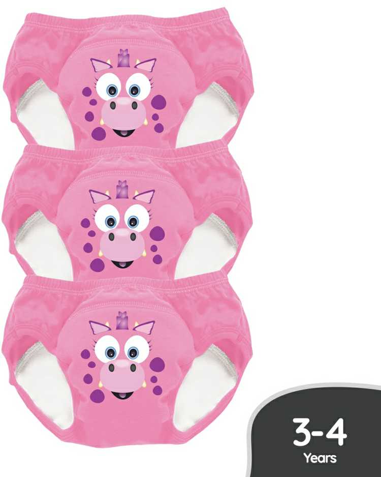 My Carry Potty Mokomosios kelnaitės-atprastukės, Rožinis drakonas, 3-4 metai