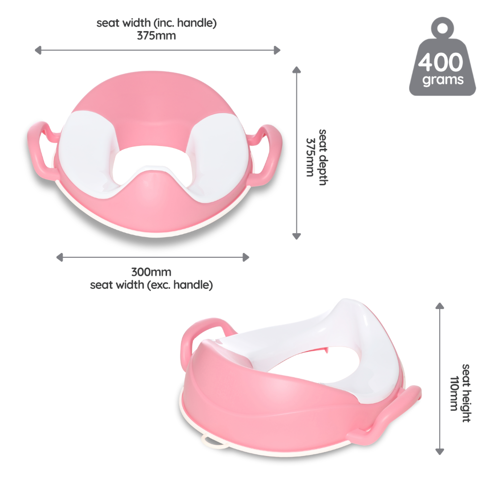 My Carry Potty Tualeto sėdynė, Rožinė pastelė