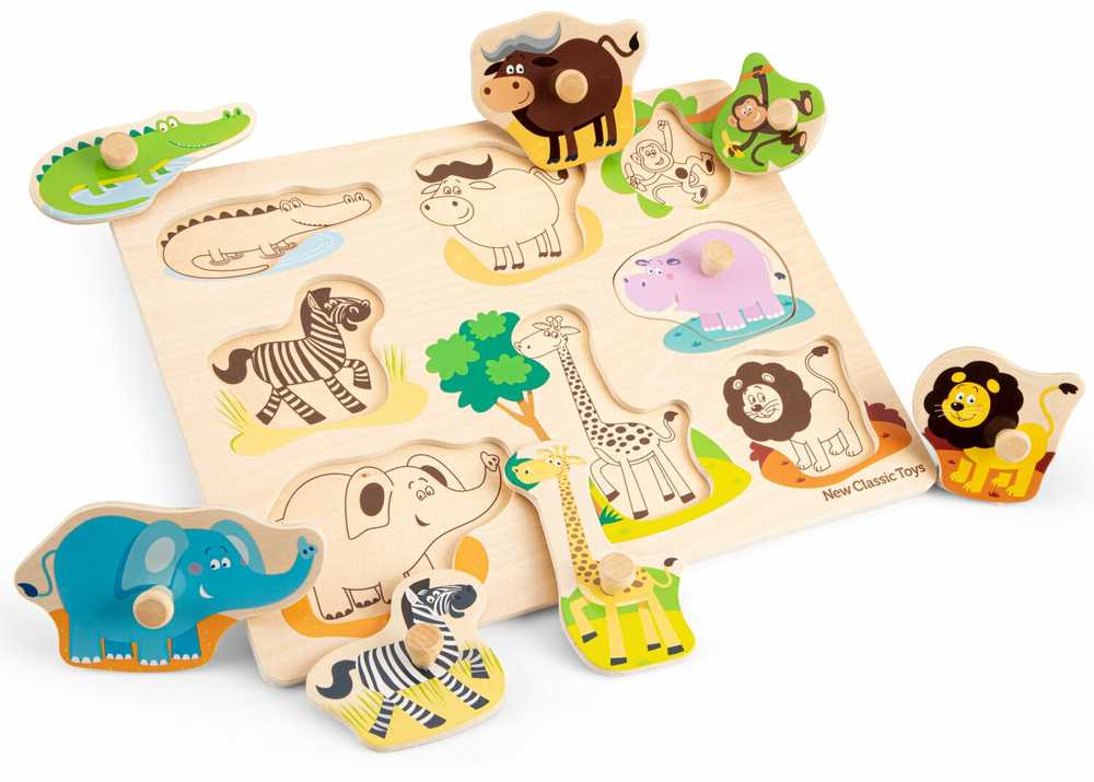 New Classic Toys Dėlionė - Safaris ( 10431 )