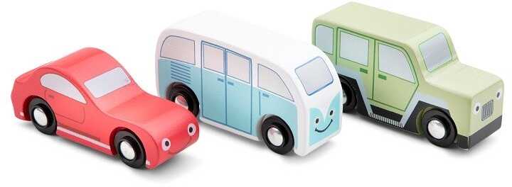 New Classic Toys Medinių transporto priemonių rinkinys (3 vnt.) ( 11932 )