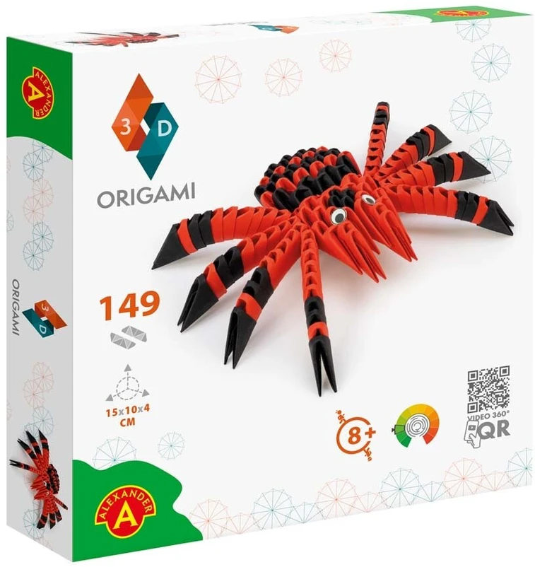 Alexander Aleksandro kūrybinis rinkinys „Origami 3D Spider