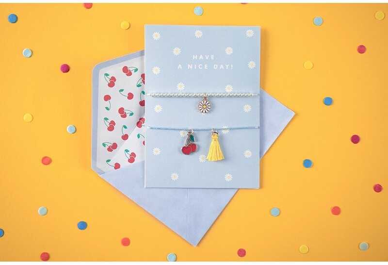 PartyDeco Atvirukas su apyrankėmis „Gražios dienos"