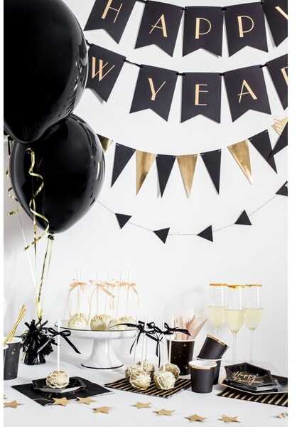 PartyDeco Baliono svarelis, juodas 1 vnt