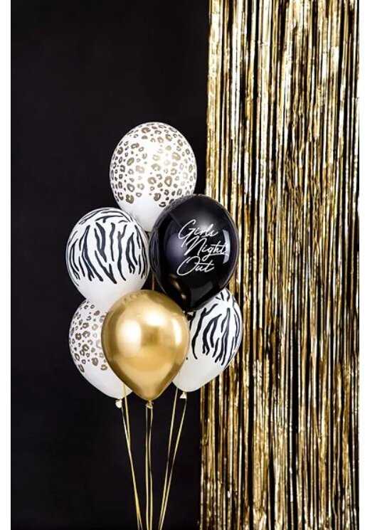 PartyDeco Balionų rinkinys Girls Night Out, 6 vnt