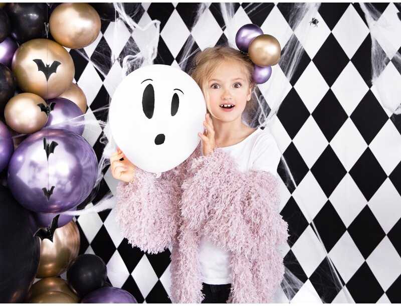 PartyDeco Blizgantys balionai auksiniai, 30cm, 50vnt