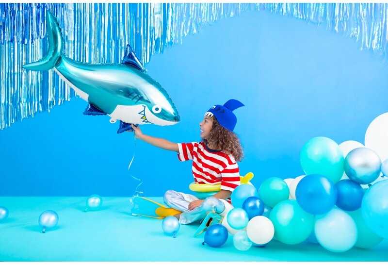 PartyDeco Ekologiški balionai "Pasteliniai mėlyni", 10vnt