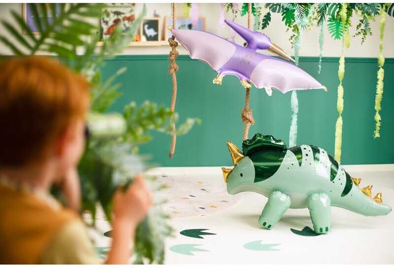 PartyDeco Folinis balionas Dinozauras Pterodaktilis, 120x62 cm