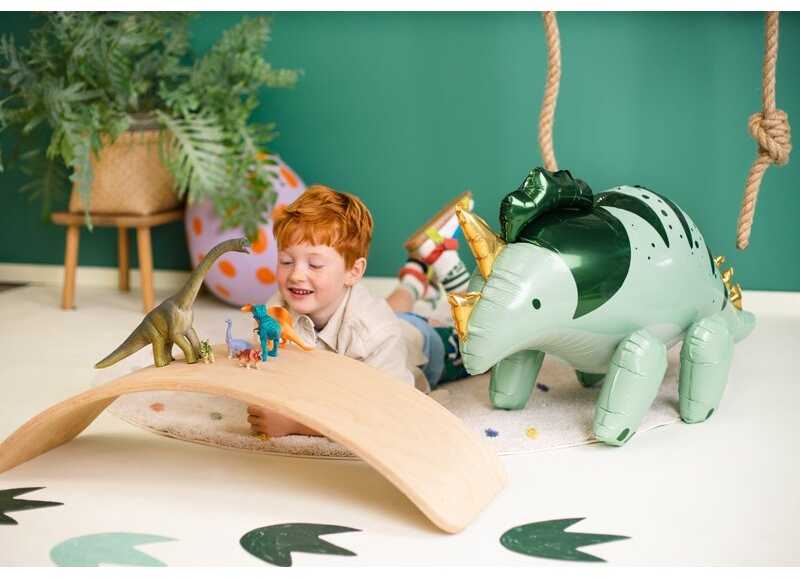 Party Deco PartyDeco Folinis balionas Dinozauras Triceratopsas, 101x60,5 cm